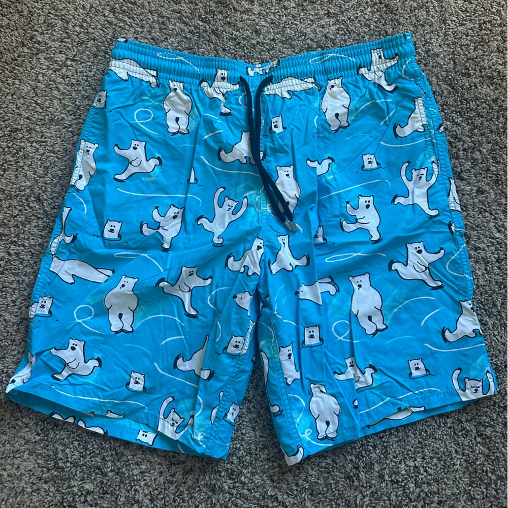 Vilebrequin Men’s Swim trunks | Size: XXL | dancing polar bears
